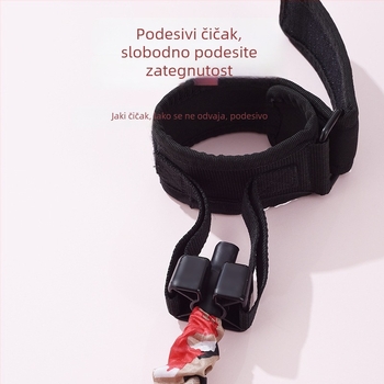 Sustav za trening gležnja s kaišem i užetom za istezanje za jačanje bedara i stražnjice