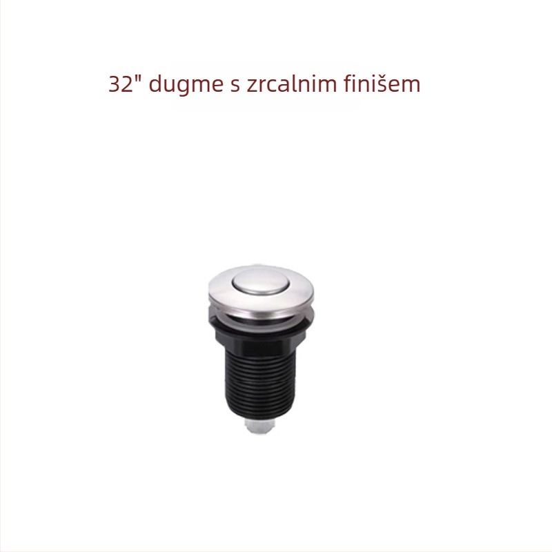 Sastav gumba zraka prekidač za kuhinjski odvod otpada – ugrađeni prekidač