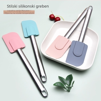 Silikonska spatula visoke temperature za pečenje i nanošenje kreme na tortu