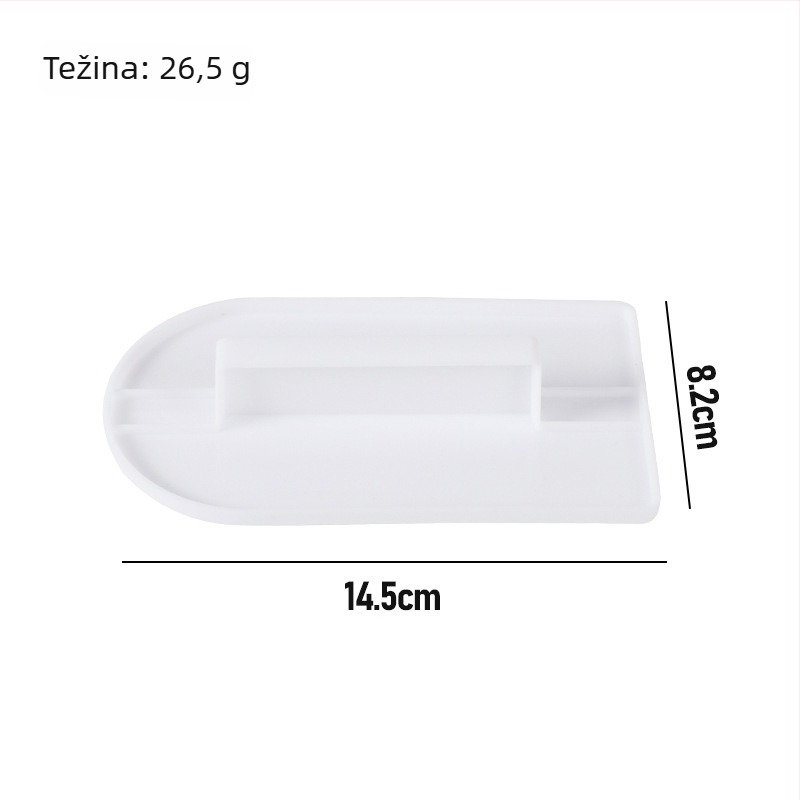 Špatula za tortu s držalom, špatula za maslac i glačalo fondanta — alat za pečenje