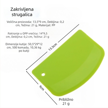 Proizvodi za pečenje: plastična špatula za tijesto, rezač i narezivač tijesta, spatula za rižine rezance, alati za pečenje