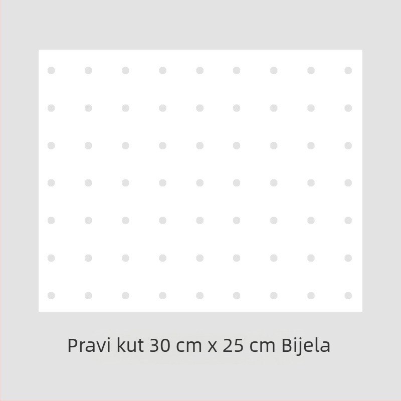 Pravokutni papir za pečenje za kuhanje na zraku s dvostrukim slojem silikonskog premazivanja