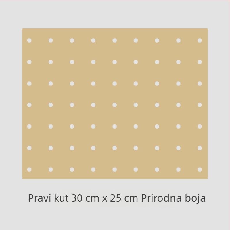 Pravokutni papir za pečenje za kuhanje na zraku s dvostrukim slojem silikonskog premazivanja