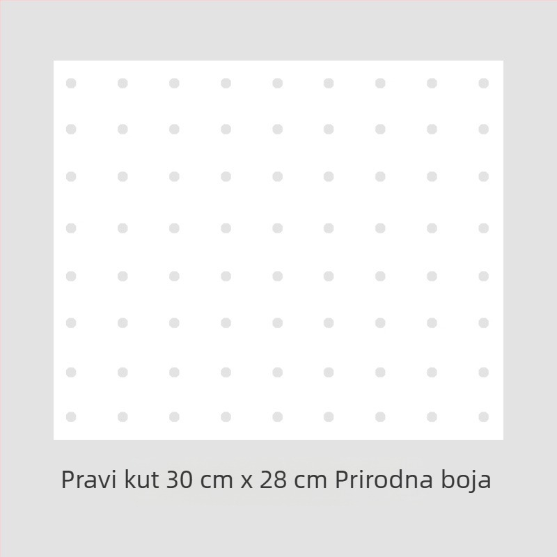 Pravokutni papir za pečenje za kuhanje na zraku s dvostrukim slojem silikonskog premazivanja