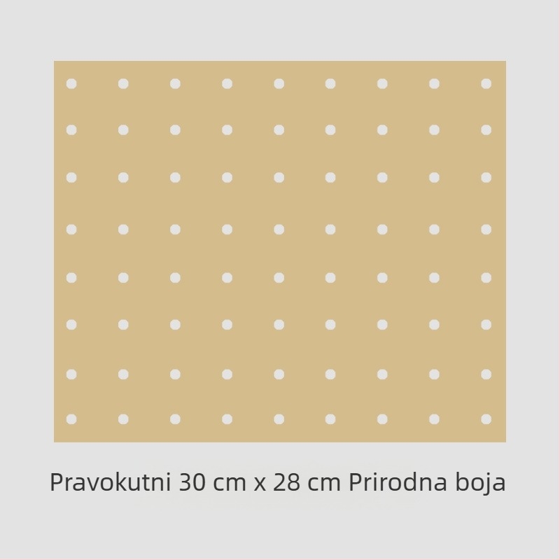Pravokutni papir za pečenje za kuhanje na zraku s dvostrukim slojem silikonskog premazivanja