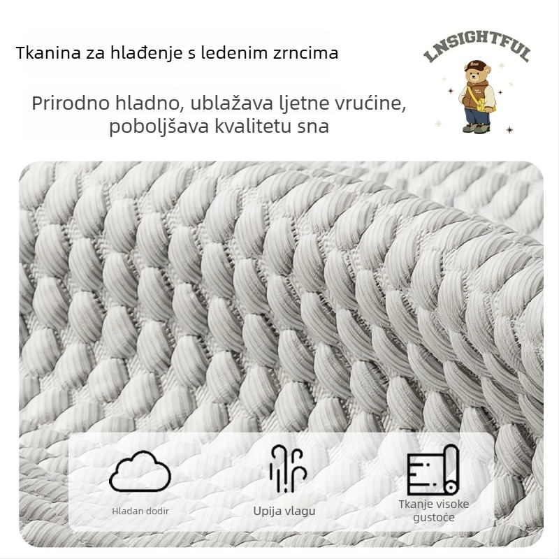 2026 Novi A-klase rashladni mat za majke i bebe, Ice Silk, ljetni rashladni mat, kućna mekana podloga, strojno pranje