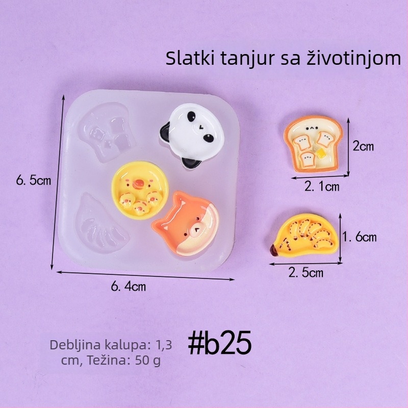 Silikonska forma za torte nepravilnog oblika, pogodna za fondan, čokoladu i pečenje; za ukrašavanje torti i izradu sapuna