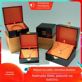 Kutija za nakit starinskog stila sa skrivenim zatvaračem — kutija za prstenje, narukvice i lančić, luksuzna kutija za nakit