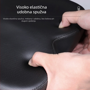 Silikonsko sjedalo za bicikl za cestovna i brdska bicikla, vodootporno, ublažava udarce, proširena zaštita od prašine za vožnju na otvorenom