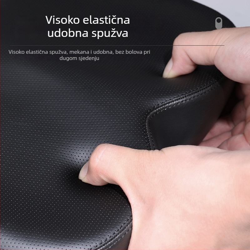 Silikonsko sjedalo za bicikl za cestovna i brdska bicikla, vodootporno, ublažava udarce, proširena zaštita od prašine za vožnju na otvorenom