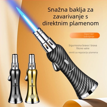 Prijenosni vjetrootporn plamenik za otvoreno roštiljanje