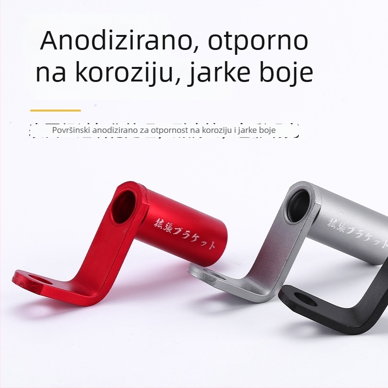 Aluminijski držač za telefon za bicikl i pretvarački nosač, prošireni okvir, dodatna oprema za bicikl