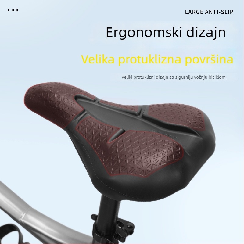 Yafeng silikonska navlaka za sjedalo bicikla — izuzetno mekana jastučić za sjedalo, za cestovni bicikl, model YF-ZDT01