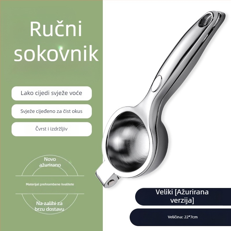 Ručni cjednjak za limune – višenamjenski ručni sokovnik