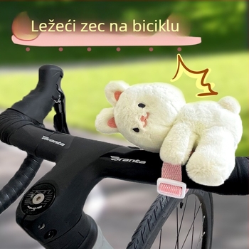 Slatki plišani privjesak za bicikl za djecu – ukras za upravljač planinskog i cestovnog bicikla