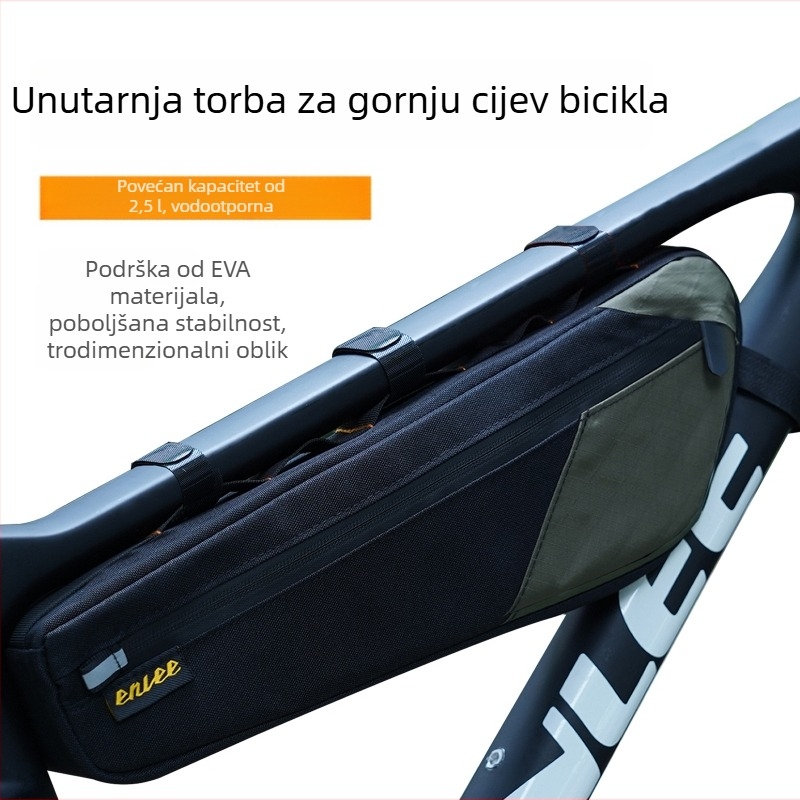ENLEE 2,5L trokutasta torbica za okvir, za planinske i cestovne bicikle, vodootporna
