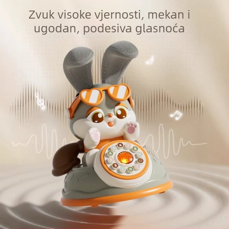 2026 novi model dječje igračke – simulirani telefon za bebe i malu djecu, edukativni glazbeni telefon