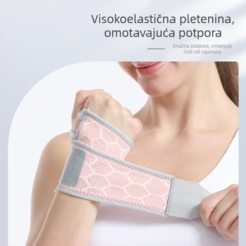 Ženski kompresijski pojas za zglob s podrškom za badminton i odbojku — profesionalna fiksna podrška zapešća