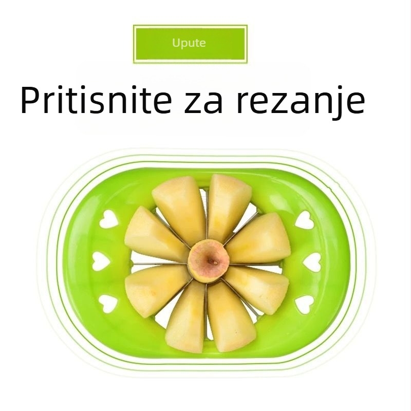 Alat za rezanje dinje – dijeljiva, sječka za kockice, izdubljivač pulpe, olakšivač voća, nehrđajući čelik