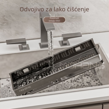 Zidni regal za kupaonicu bez bušenja