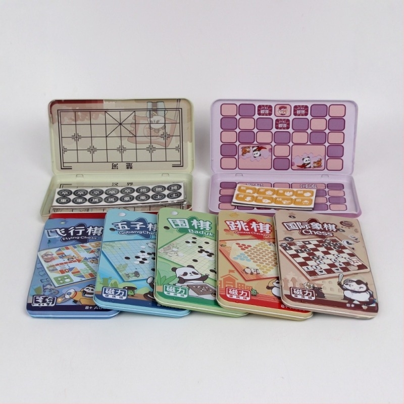 Magnetni obrazovni društveni set za djecu — Flying Chess i Gomoku, prijenosni stolni set za interakciju roditelja i djece