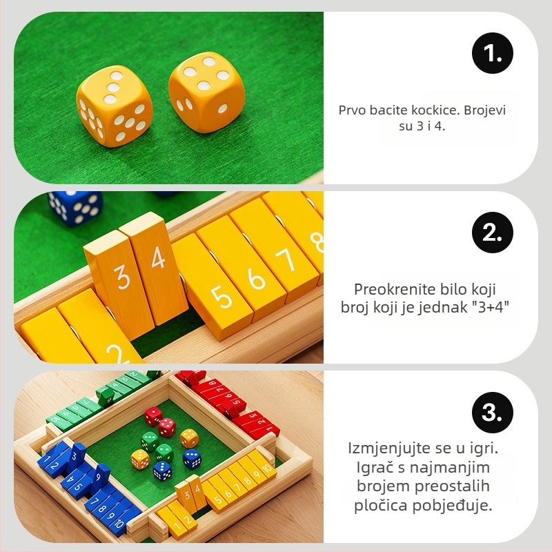 XY Digitalna stolna igra s karticama za djecu – edukativna matematička igra za uzrast 4–6 godina