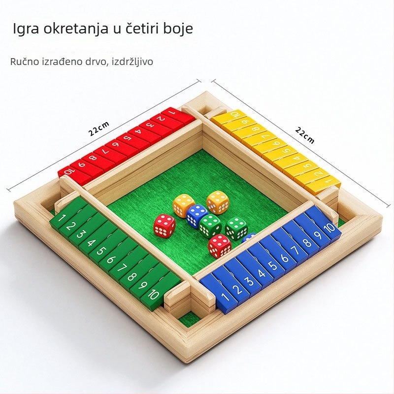XY Digitalna stolna igra s karticama za djecu – edukativna matematička igra za uzrast 4–6 godina