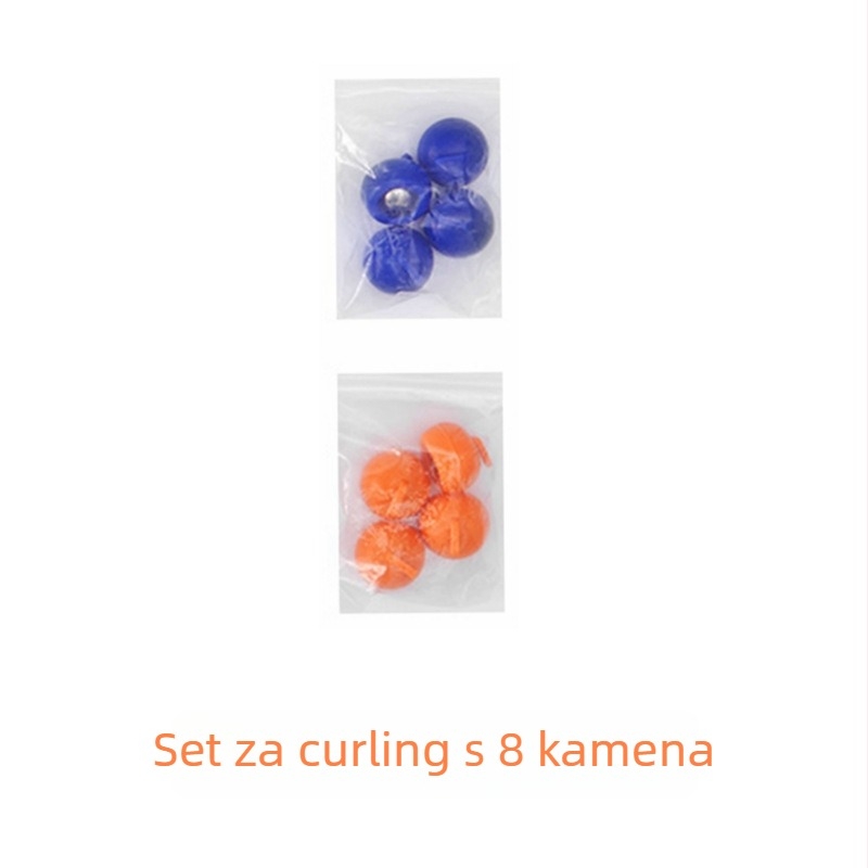 Obrazovna stolna igra curling za djecu — interaktivna igra roditelj-dijete uz mini stolni curling set