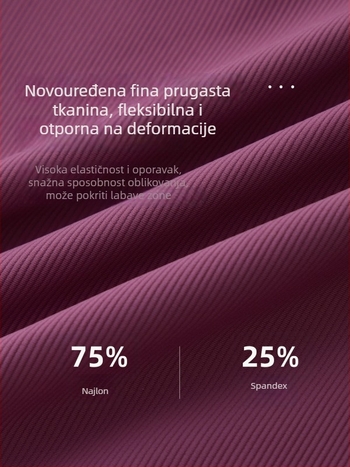 Ženski fitness top s dugim rukavima i polu-zipom, brzo se suši, za jogu i treninge na otvorenom, uski kroj, nylon-spandex