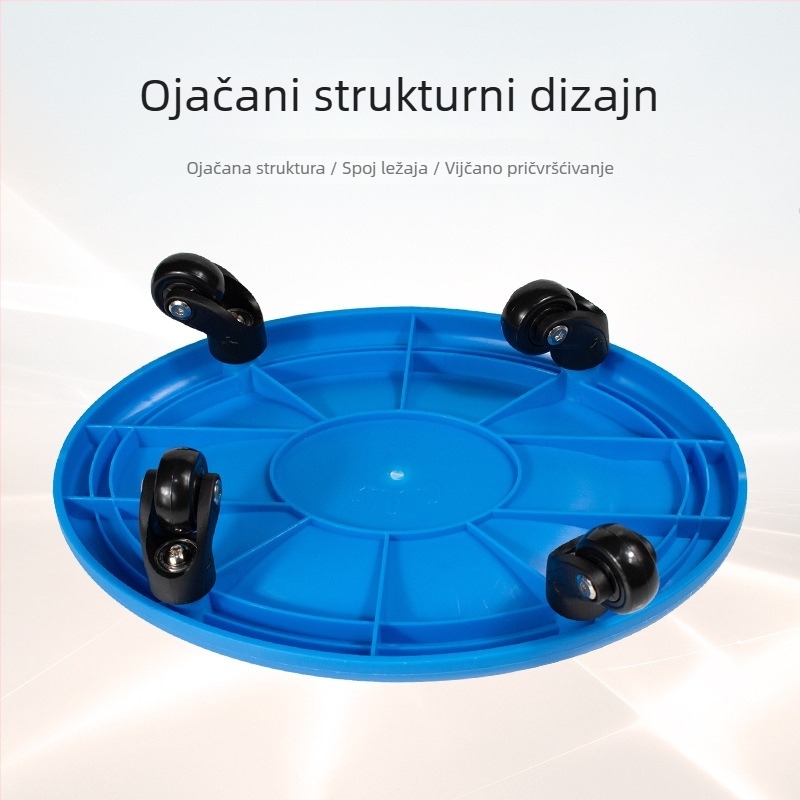Četverokotačni klizni disk za trbušne mišiće – kućni trenažer za vježbanje
