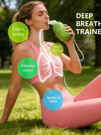 S2 tip trenera za disanje, trener žvačnog mišića, trener abdominalnog disanja, fitness oprema