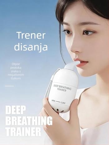 S2 tip trenera za disanje, trener žvačnog mišića, trener abdominalnog disanja, fitness oprema