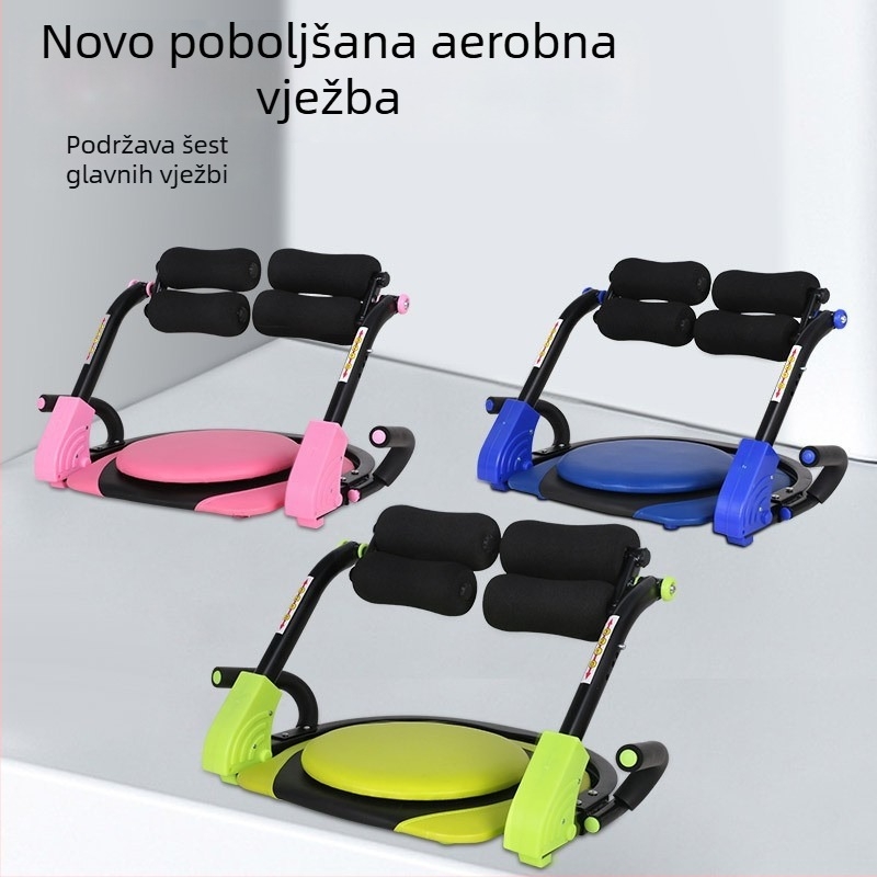 Višenamjenski uređaj za fitness trbuh za kućnu upotrebu, pogodan za muškarce i žene, za sužavanje struka, mršavljenje i oblikovanje tijela, pomagala za vježbanje trbušnih mišića