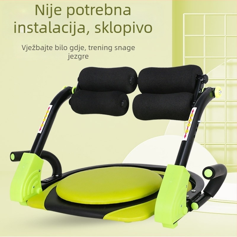 Višenamjenski uređaj za fitness trbuh za kućnu upotrebu, pogodan za muškarce i žene, za sužavanje struka, mršavljenje i oblikovanje tijela, pomagala za vježbanje trbušnih mišića