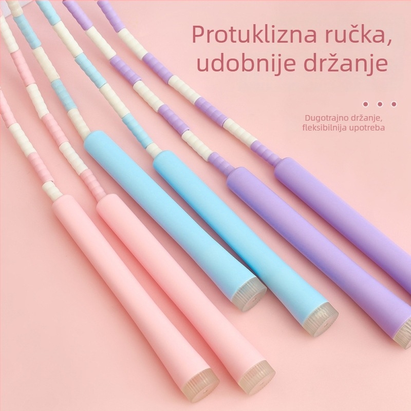 Nova dječja bambusova vrvica za preskakanje, s prilagodljivom duljinom, za trening i natjecanja za početnike