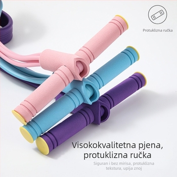 Višenamjenski pomoćnik za trbušne mišiće s TPE cijevi i otporom pedale