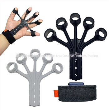 Silikonski trenažer napetosti za rehabilitaciju prstiju, zapešća i podlaktice – fitness oprema
