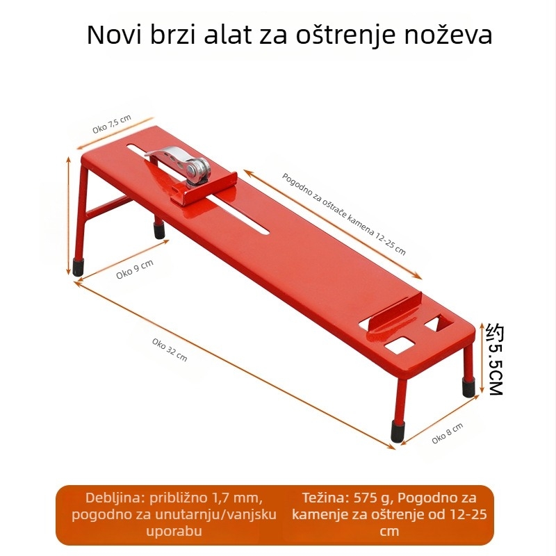 Debeli držač kamena za oštrenje, kućna upotreba – podesiva, protuklizna držač-stalak za fiksiranje kamena