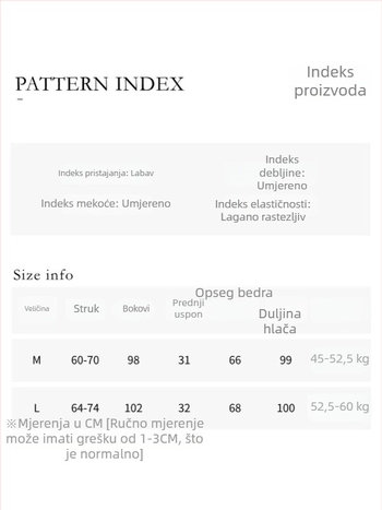 Sinan ženske trenirke hlače s visokim strukom, vezanjem, elastičnim pojasom, širokim nogavicama, dizajnom središnjeg šava SN8583