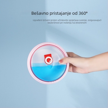 Sklopiva PP zdjela i kutija za obrok, mikrovalno sigurna, prijenosni vanjski posuda za hranu, 800–1000 ml