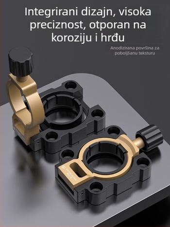 Stalak za kišobran za kutiju za ribolov – sklopivi, bez demontaže, učvršivač za kišobran, univerzalni set dodatne opreme za kutiju za ribolov od aluminijske legure