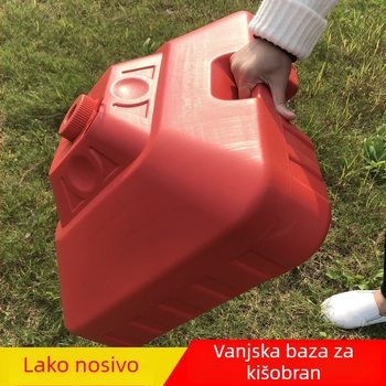Vanjska baza kišobrana za štand kišobrane, napunljiva vodom ili pijeskom