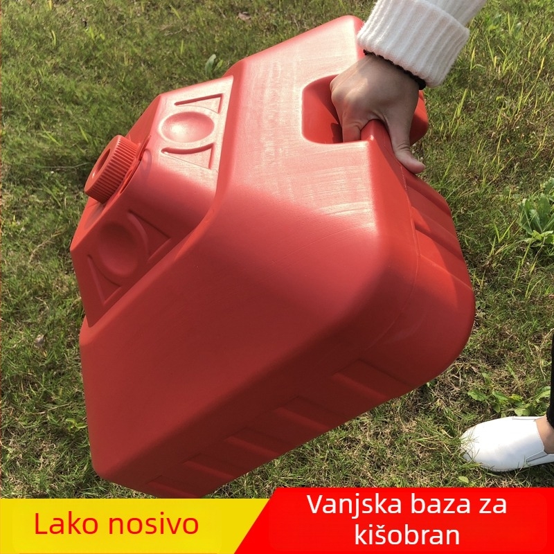 Vanjska baza kišobrana za štand kišobrane, napunljiva vodom ili pijeskom