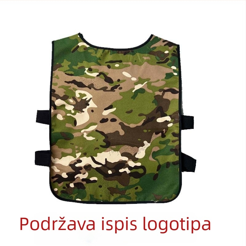 Kamuflirana bezrukavna veste za djecu za vanjsku obuku i timska natjecanja