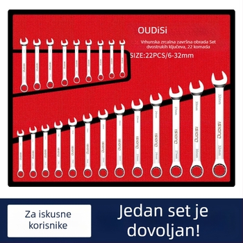 Set dvostruko namjenskih ključeva s otvorenim krajem i Torxom, dvostruki ključ za kućne i auto popravke