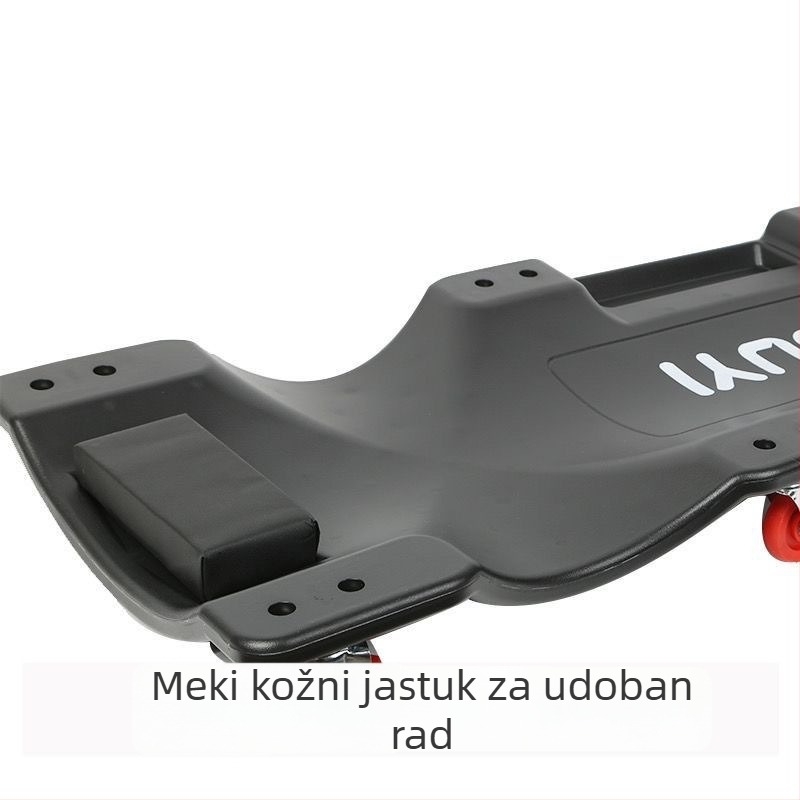 Automobilska creeper ploča za popravak, 36/40 inča, s univerzalnim kotačima