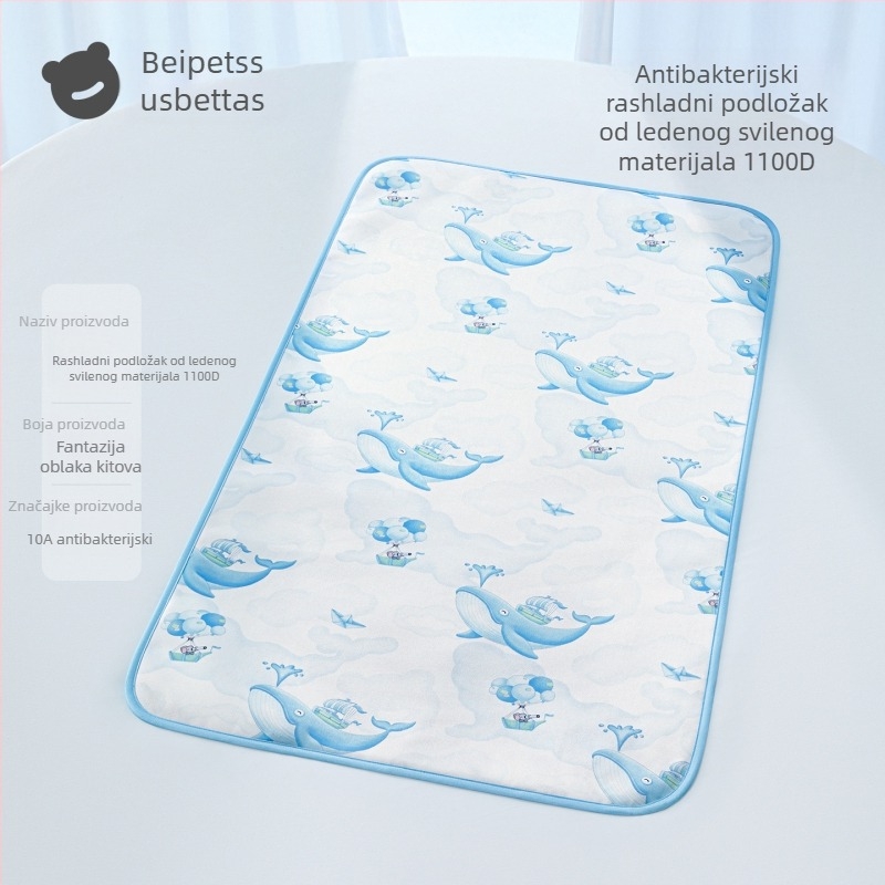Beptides – rashladna podloga za bebe, ljetna Ice Silk tkanina, pogodna za dječju kolijevicu i vrtić