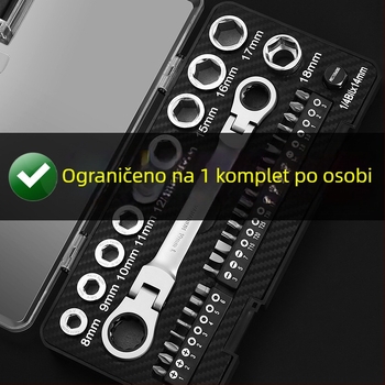 Set alata s tračnim ključem za demontažu svećica, brzi adapteri, višenamjenski auto popravak