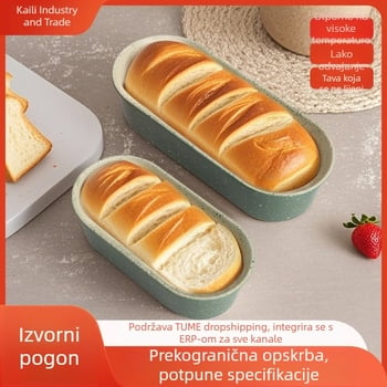 Duga forma za tost od ugljičnog čelika, za kruh i kolače