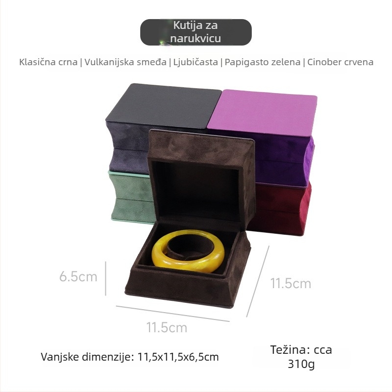 Kutija za nakit u obliku pješčanog sata za prstene, privjesci, naušnice i narukvice